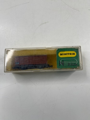 Minitrix zugwagon güterwagen - zugwagon,