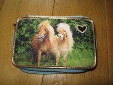 Federmappe dreifach Horses dreams