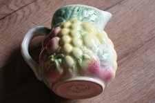 Keramikkrug von Salins Les Bains, französische Keramikmanufaktur Vintage