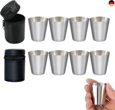 Stück edelstahl becher - 8,