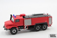 Herpa MB Mercedes Zetros Rosenbauer Feuerwehr 049856 1:87 /H25663
