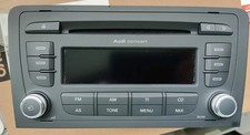 Audi Concert II Plus AB2  CD-Radio MP3 8P0035186R Audi A3 S3 RS3 8P original