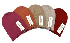 100% KASCHMIR CASHMERE Damen Herren Unisex Strick Mütze Beanie MADE IN ITALY OVP