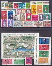 BRD postfrisch ** wählbar Jahr 1970 1971 1972 1973 1974 1975 1976 1977 1978 1979