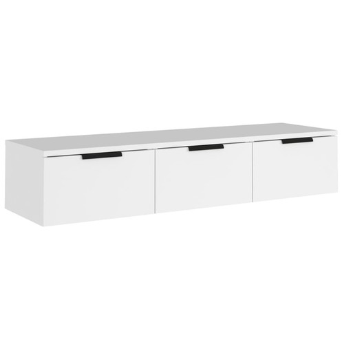 Wandschrank weiß 102x30x20 - wandschrank, cm