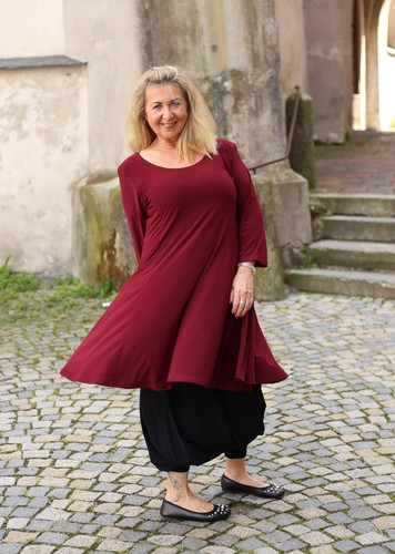 Magna lagenlook tunika - -, kleid