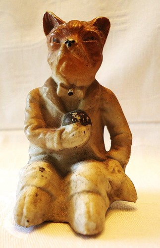 Porzellan bisquit figur fuchs - porzellan,