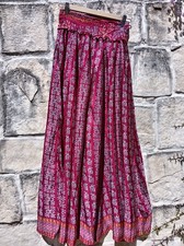 Hose seide weites bein boho - weites,