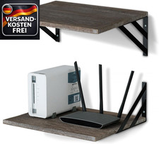 Wandregal Holz Vintage 30cm