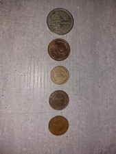 1 DM 1950 F, 2 Pfennig 1967