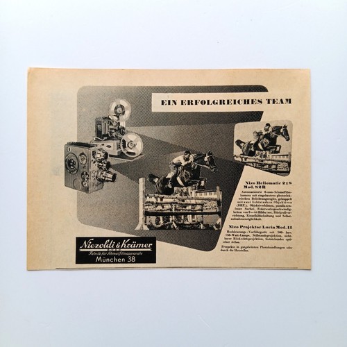 1954 nizo heliomatic projektor - 1954,
