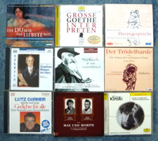 Dt. Balladen Gedichte Lieder, gel. v. Sander Kinski Görner Alsmann Reimers u.a.