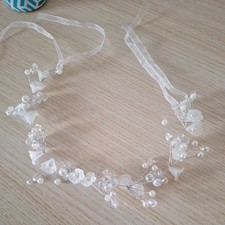 Haarband Strass Blumen Braut