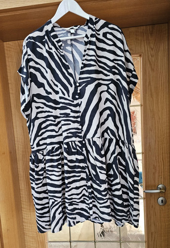 Damen sommerkleid zebra - h&m,