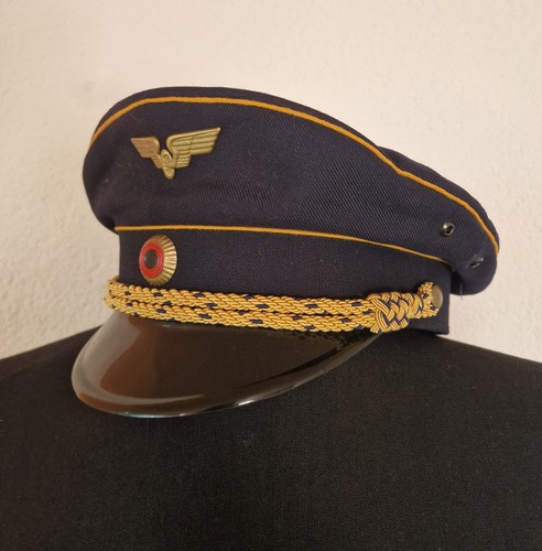 Ddr reichsbahn schirmmütze - ddr,