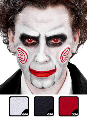 Make set saw puppe - make-up,