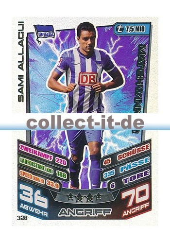 Match attax 328 - attax, 13/14
