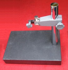 massiver Messtisch Granitplatte 300 x 200 x 50 mm mit Säule 245 x 30 für Messuhr