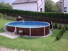 Stahlwandpool Oval Pool 5,50 x
