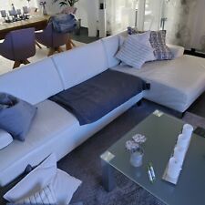 Couchgarnitur Leder weiß Gebraucht