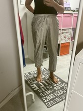 Reken Maar Hose silber 44 Stretch Viskose Trendy Boutique Leggins Jeggins