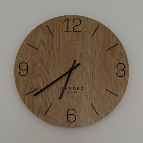Cander berlin wanduhr holz - wanduhr,