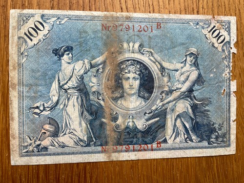 100 reichsmark 1908 - reichsmark,