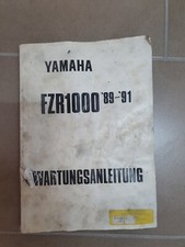 Yamaha FZR1000 3GM Werkstatthandbuch Wartungsanleitung 1989 bis 1991 Rarität
