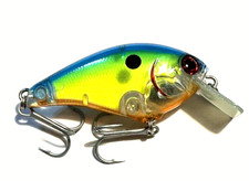 Illex / Jackall Aska 50 SR Wobbler, Crankbait, Kunstköder, 5 cm, Floating