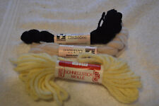 3 Strang,   Stickgarn  Stickwolle, Springer u. BTW ,versch. Farben s. Foto