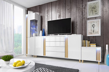 Wohnwand marco hochglanz - -,