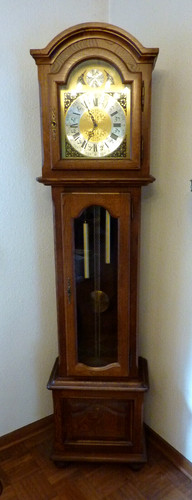 Große werth standuhr - werth-standuhr,, eiche
