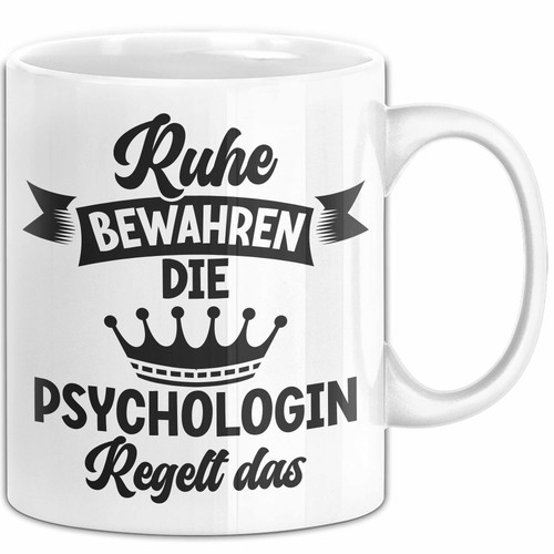 Psychologin tasse geschenk - psychologin,