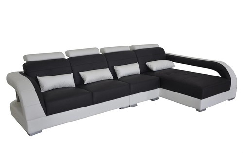 Leder eck sofa couch polster - leder,