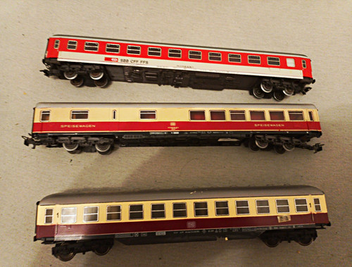 Personenwagen set tlg sbb - h0, personenwagen-set