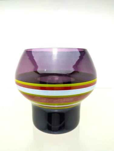 Ddr kunstglasvase mit - ddr,