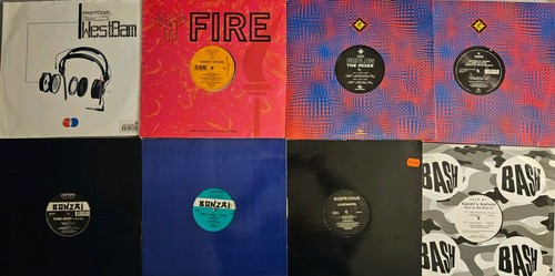 15x rave techno vinyl - /techno,