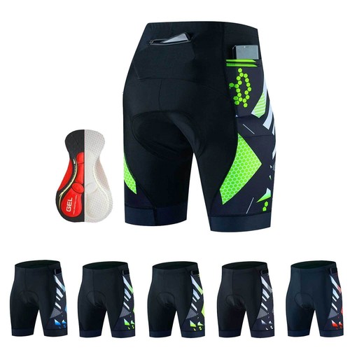 Fahrradhose herren kurz - mit, 3