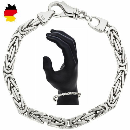 Königsarmband 925 echt silber - königsarmband,
