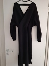 Strickkleid lang bodenlang