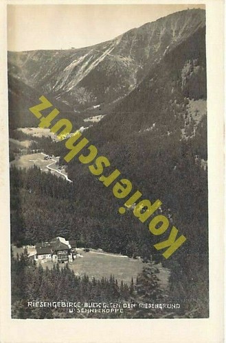 Riesengebirge schneekoppe - ak,