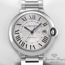 Ungetragen Cartier Ballon Bleu 40 mm 2023 Edelstahl WSBB0040 Automatik Stahl