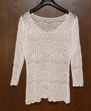 Häkel Sommerkleid in weiß