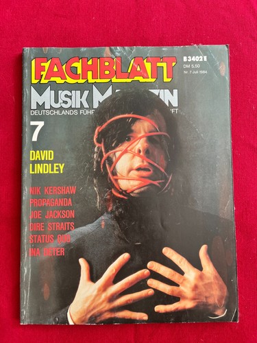 Fachblatt musikmagazin 1984 - fachblatt,