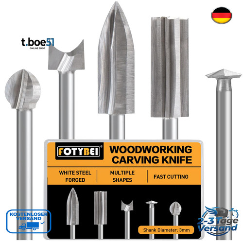Dremel holzfräser set - holzfräser, 5