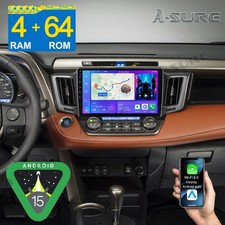 4G+64G Android 15 Apple CarPlay Autoradio Für Toyota RAV4 2013-2018 GPS NAVI RDS