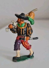 Vintage Zinnsoldat - Schwertkämpfer, Nürnberger Meisterzinn, 50er / 60er Jahre