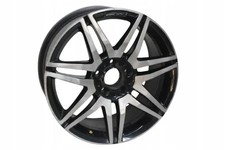 1x Alufelge 18 Zoll 8.5" 5x112 54ET Glanz A2044010704 Mercedes-Benz Amg