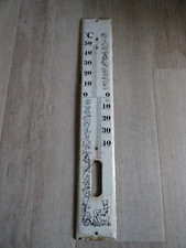 DDR Emailschild - Thermometer