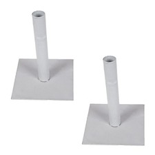 2x Büstenständer Tischständer 20 cm Standfuß Stellfuß Puppenständer Ständer Grau